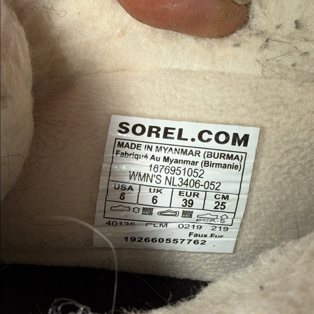 Sorel Gray and Red Winter Boots - Picture 9 of 11
